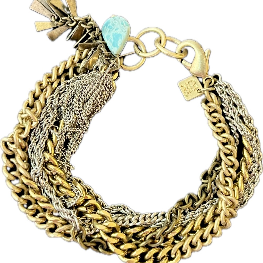 Banana Republic Multi Chain Statement Bracelet